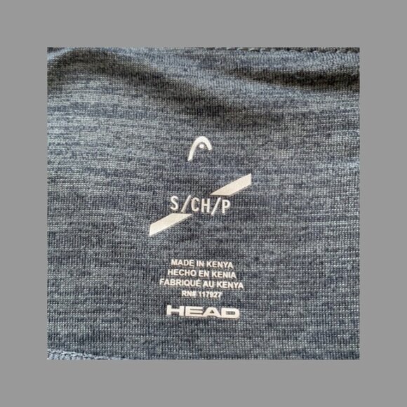 HEAD Gray Activewear Tennis Golf Skort GYM Size Small EUC #M-069 - Picture 6 of 7